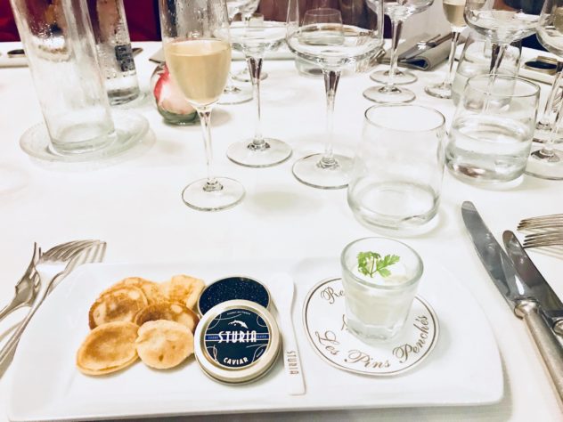 Caviar Acipenser Berii Sturia - restaurant les Pins Penchés