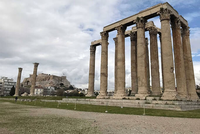 Le temple de Zeus - Que faire à Athènes ?