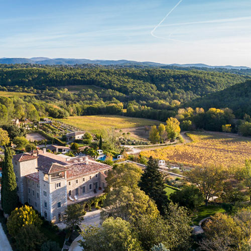 Château de Bernes à Lorgues